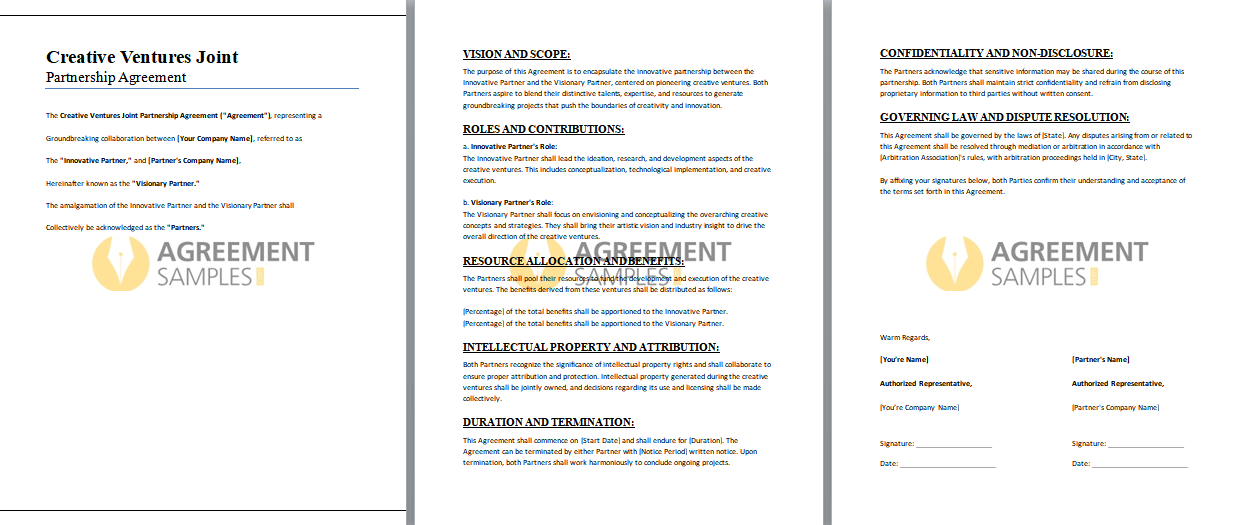 Creative-Ventures-Joint-Partnership-Agreement