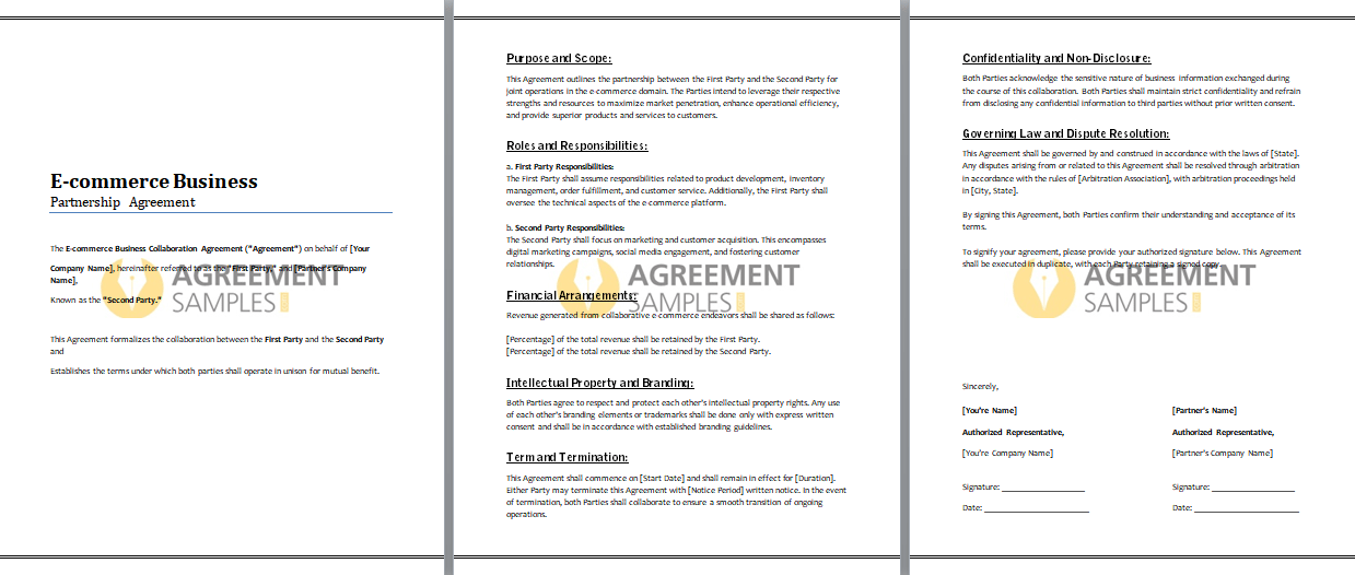 E-commerce-Business-Collaboration-Agreement