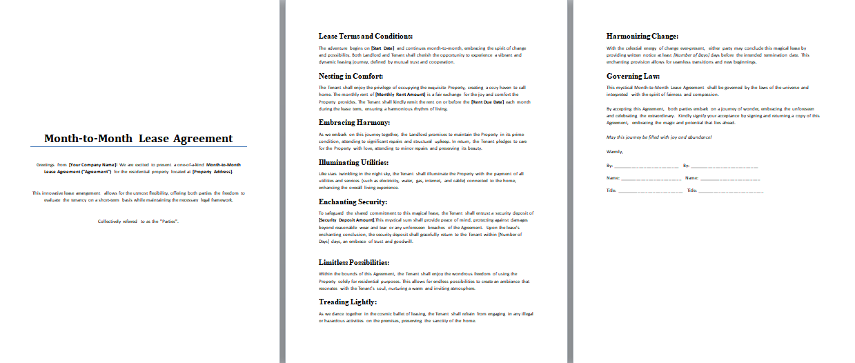 Month-to-Month-Lease-Agreement