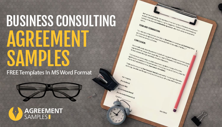 Business Consulting Agreement Samples In Ms Word Format