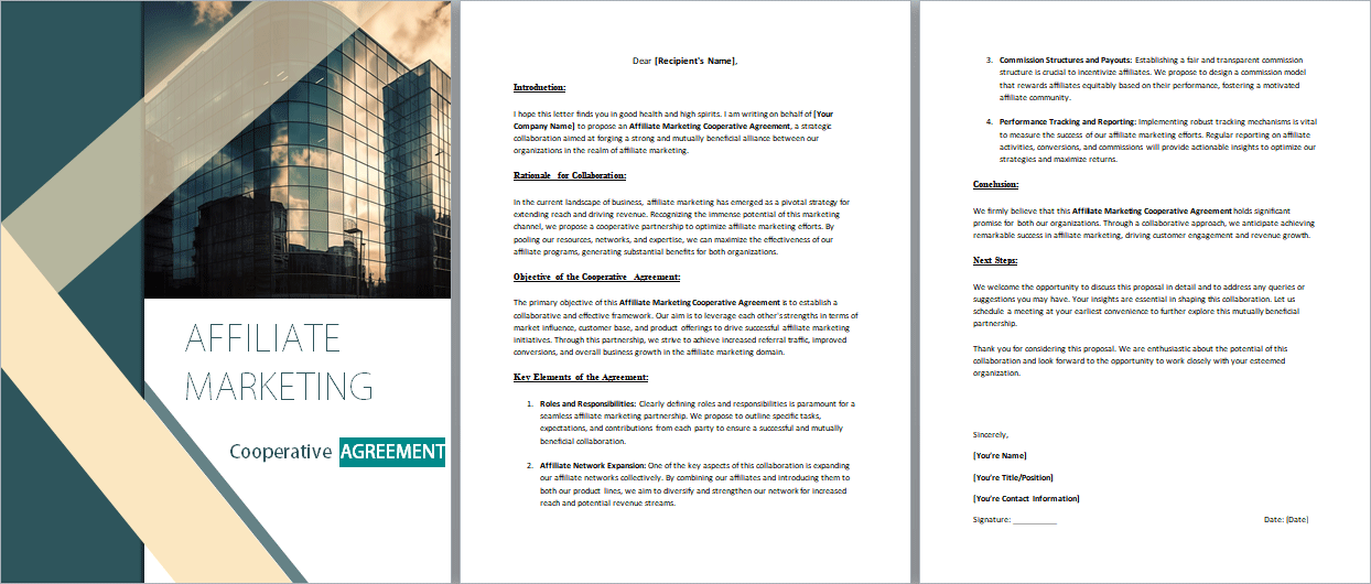 Affiliate-Marketing-Cooperative-Agreement