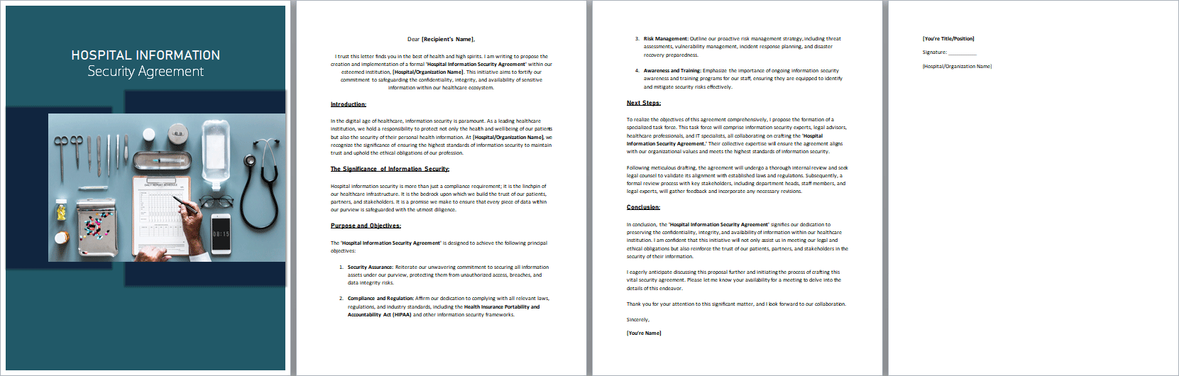 Hospital-Information-Security-Agreement