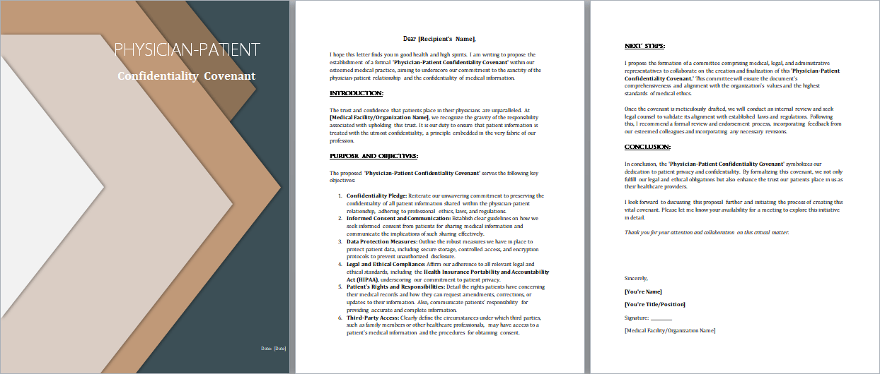 Physician-Patient-Confidentiality-Covenant