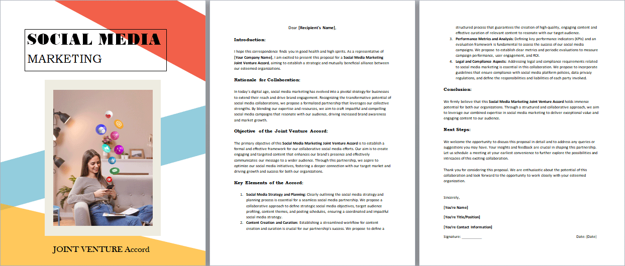 Social-Media-Marketing-Joint-Venture-Accord