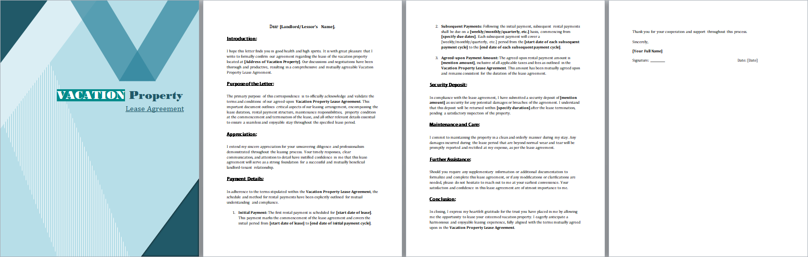 Vacation-Property-Lease-Agreement