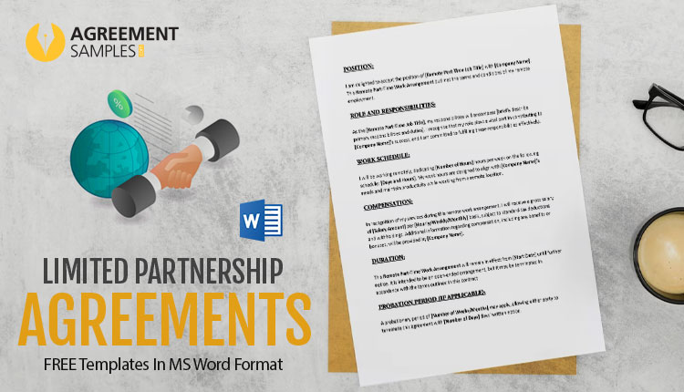 Limited Partnership Agreement Templates In MS Word Format