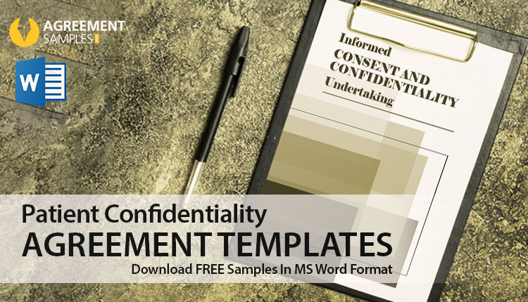 Patient Confidentiality Agreement Templates for MS Word