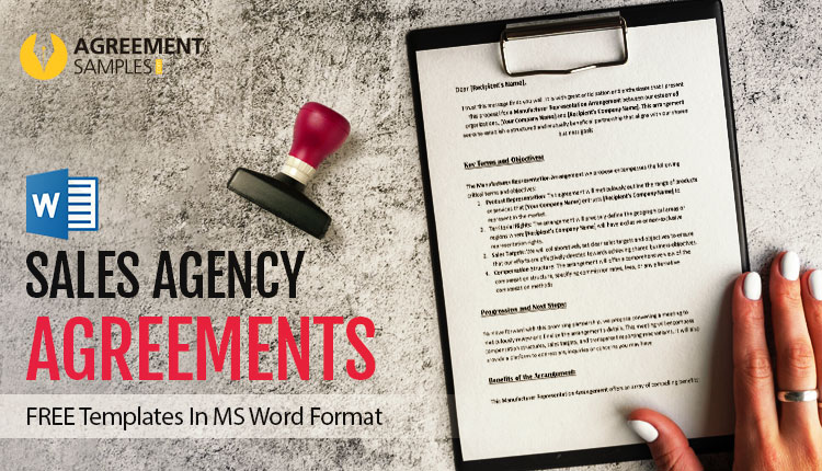 Sales Agency Agreement Templates In Ms Word Format