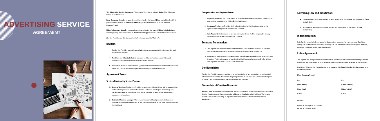Advertising-Service-Agreement