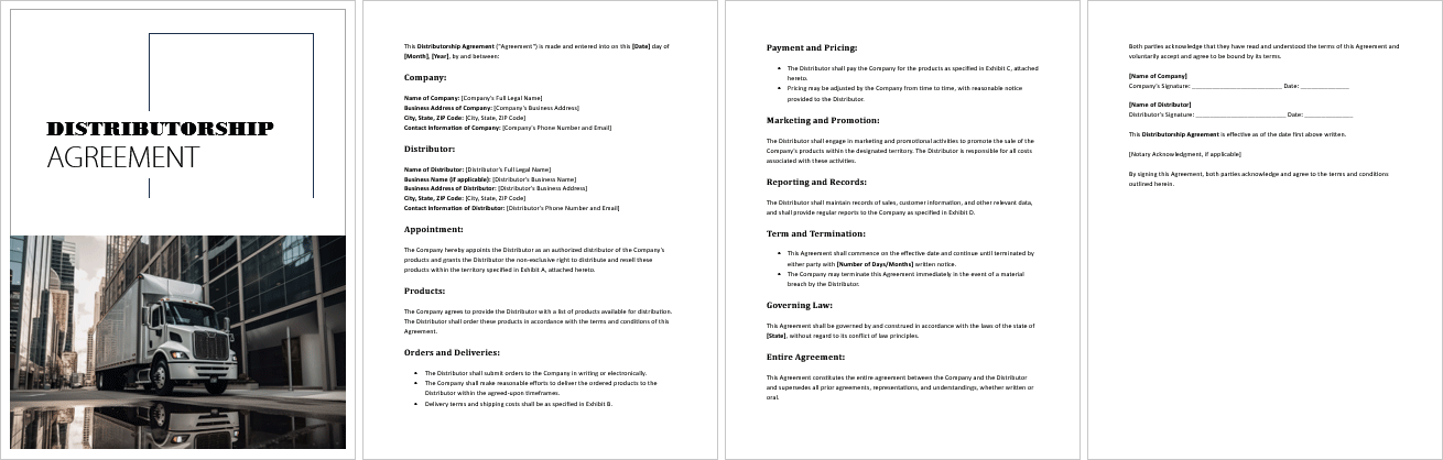 Distributorship-Agreement