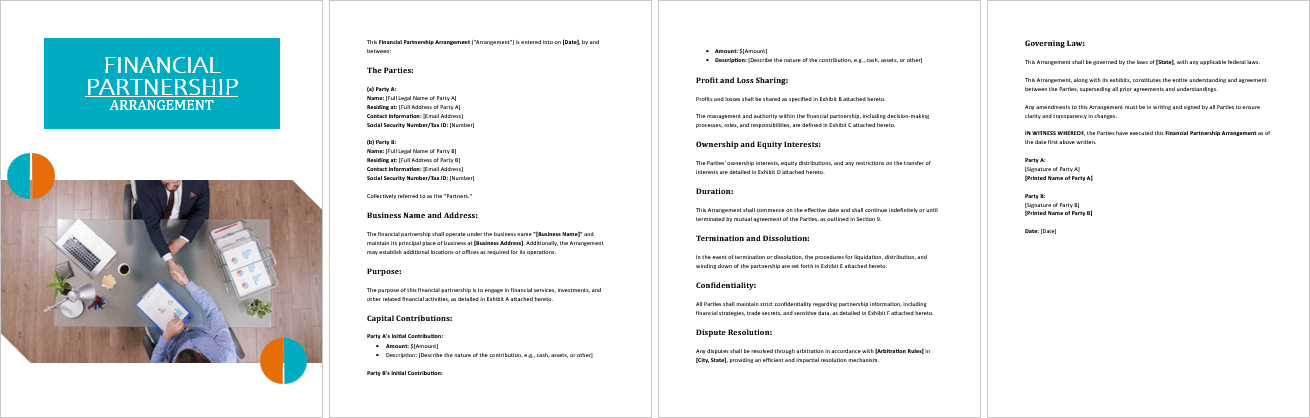 Financial-Partnership-Arrangement