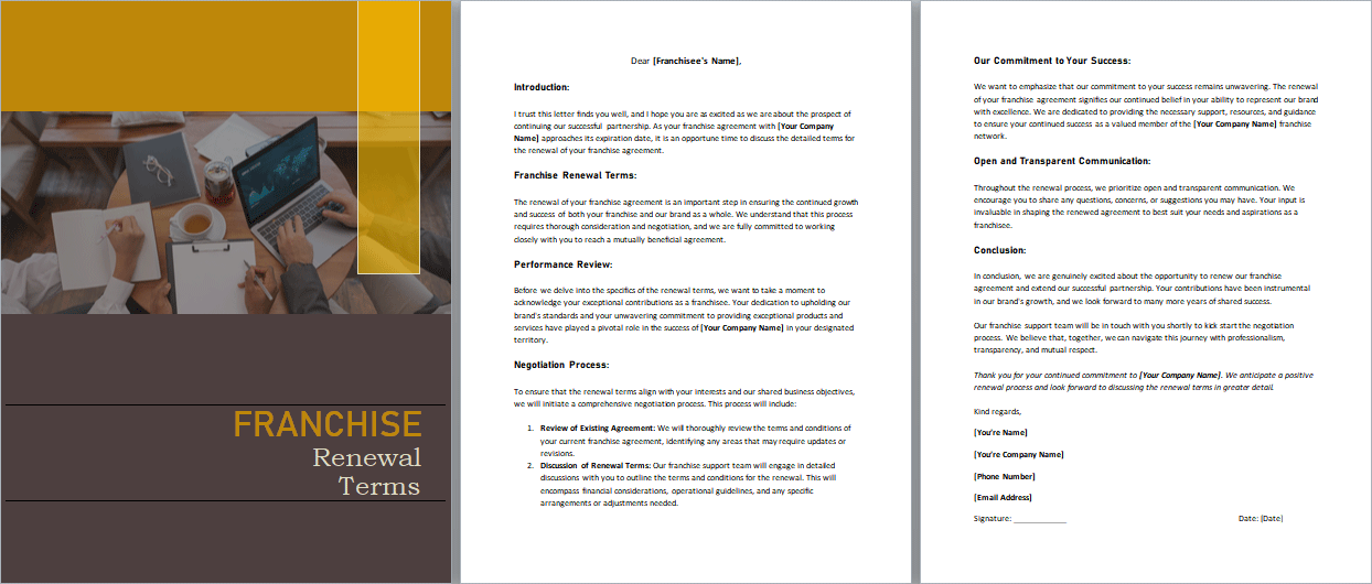 Franchise-Renewal-Terms