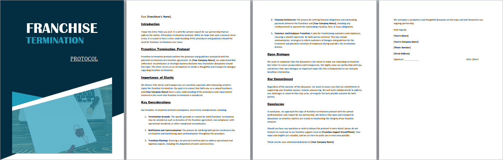 Franchise-Termination-Protocol