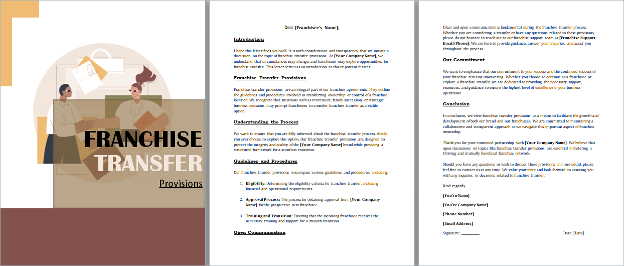 Franchise-Transfer-Provisions