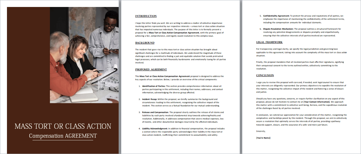 Mass-Tort-or-Class-Action-Compensation-Agreement