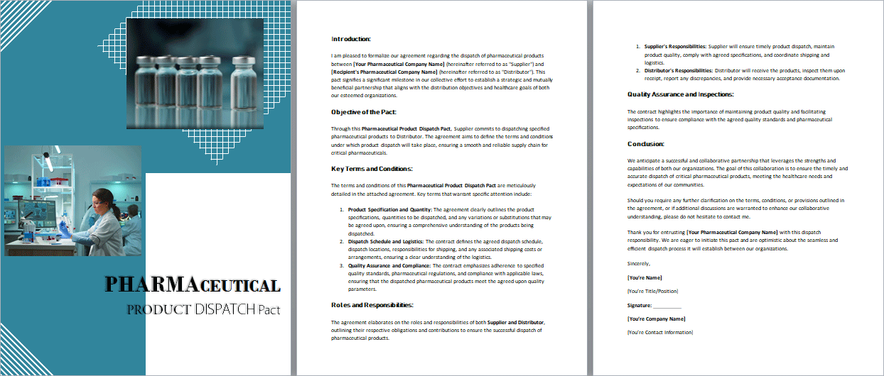 Pharmaceutical-Product-Dispatch-Pact