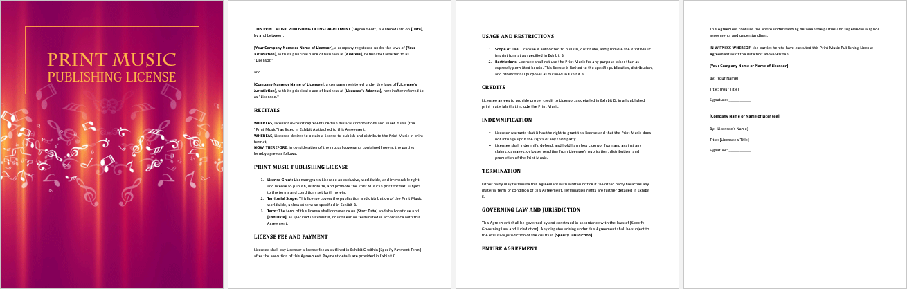 Print-Music-Publishing-License