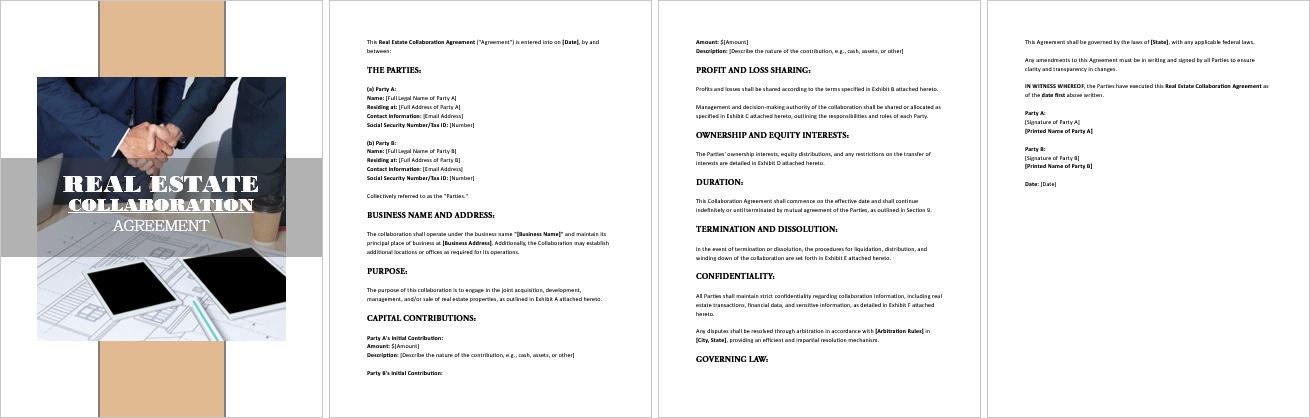 Real-Estate-Collaboration-Agreement