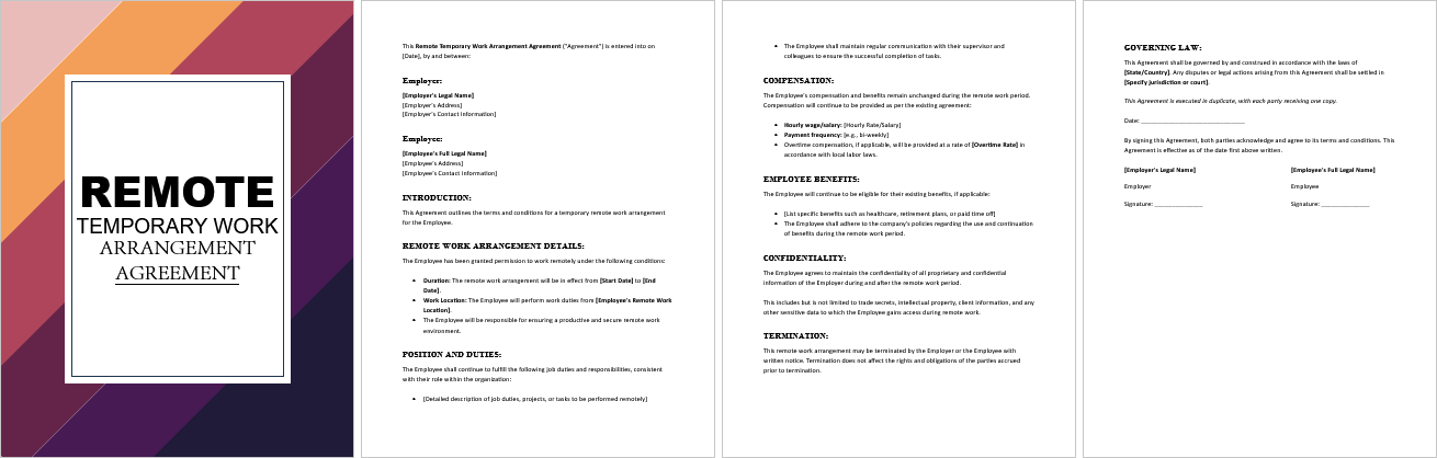 Remote-Temporary-Work-Arrangement-Agreement