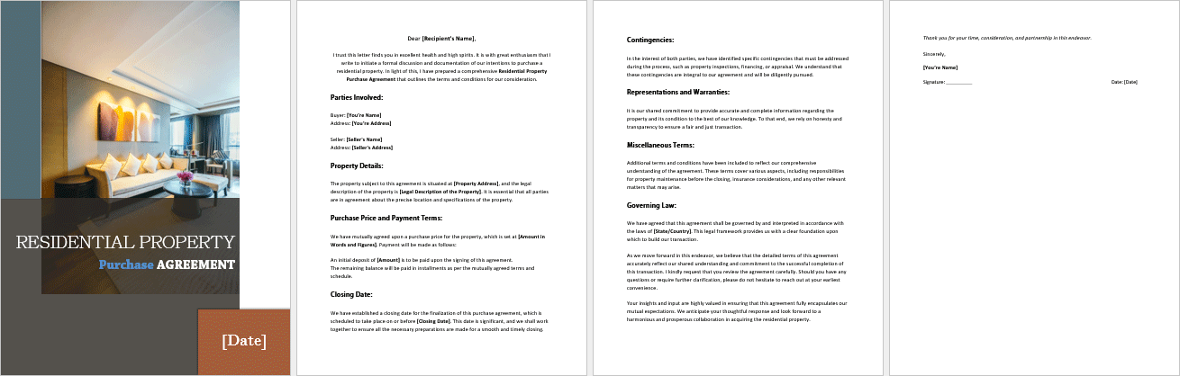 Residential-Property-Purchase-Agreement