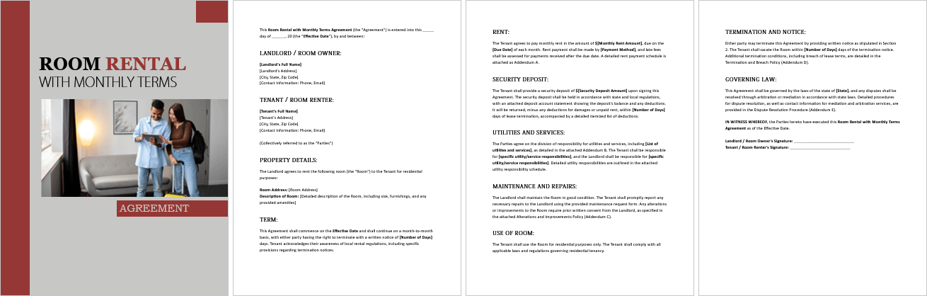 Room-Rental-with-Monthly-Terms-Agreement
