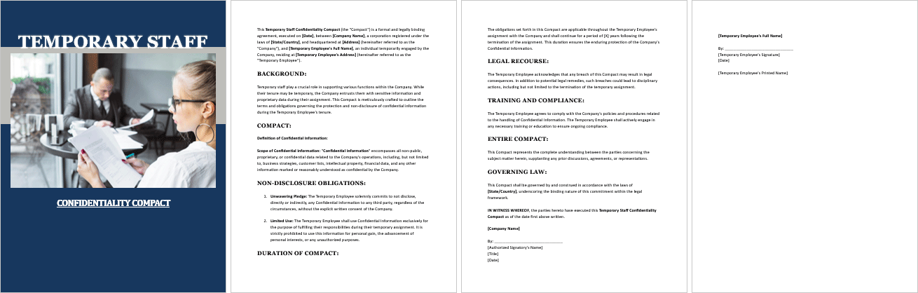 Temporary-Staff-Confidentiality-Compact
