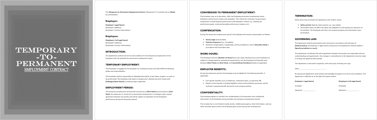 Temporary-to-Permanent-Employment-Contract
