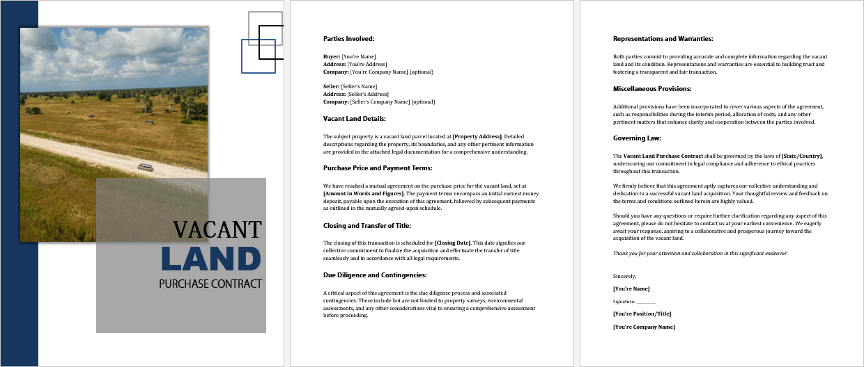 Vacant-Land-Purchase-Contract