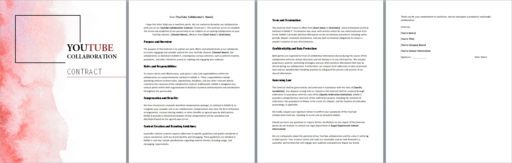 YouTube-Collaboration-Contract