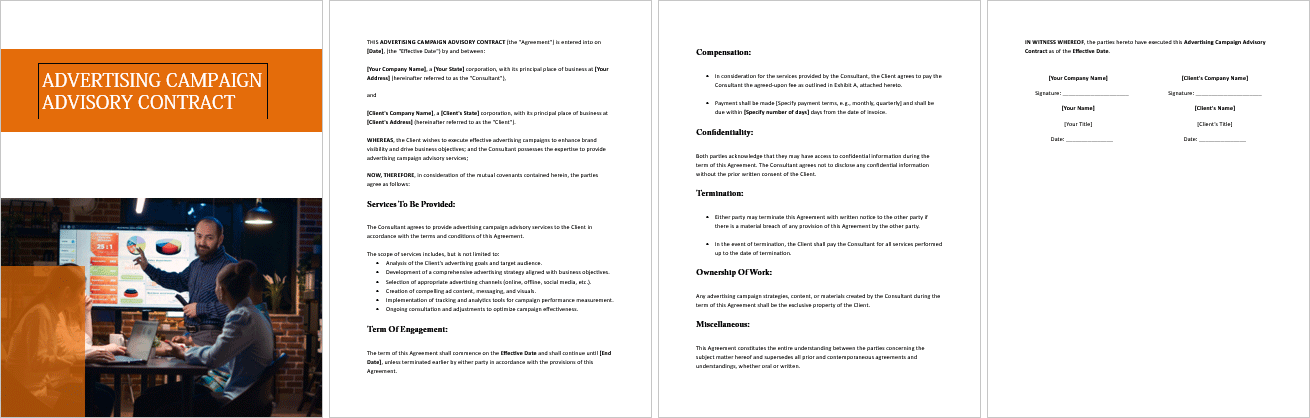 Advertising-Campaign-Advisory-Contract