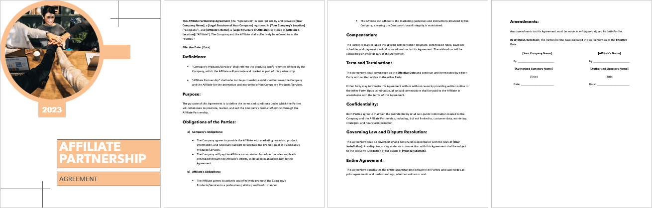Affiliate-Partnership-Agreement