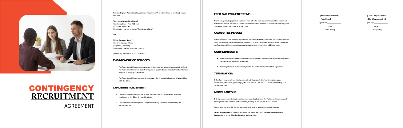 Contingency-Recruitment-Agreement