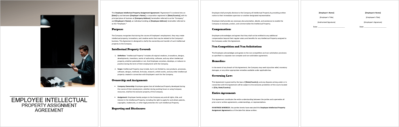 Employee-Intellectual-Property-Assignment-Agreement
