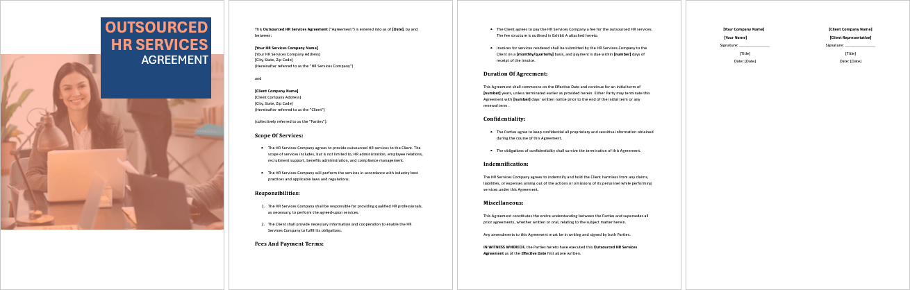 Outsourced-HR-Services-Agreement