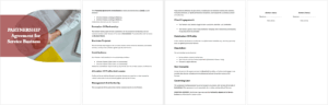 Partnership Agreement for Service Business