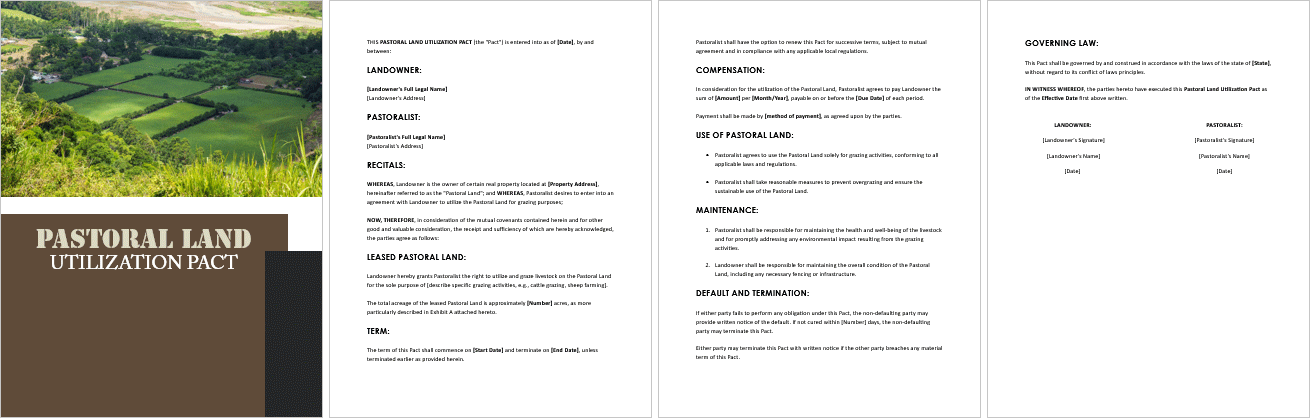 Pastoral-Land-Utilization-Pact