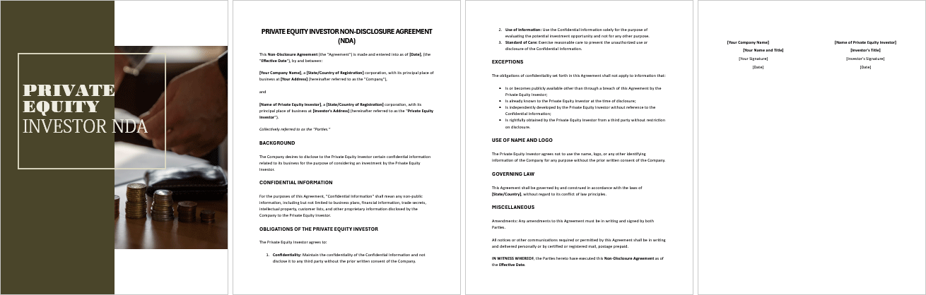 Private-Equity-Investor-NDA