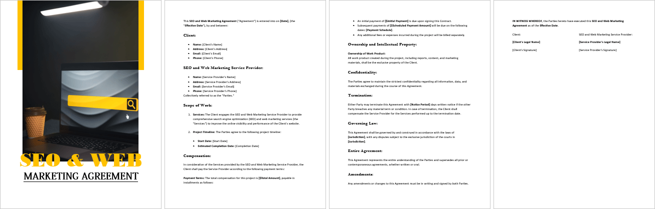 SEO-and-Web-Marketing-Agreement