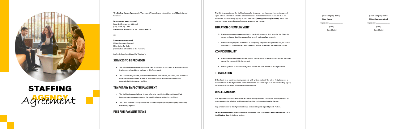 Staffing-Agency-Agreement