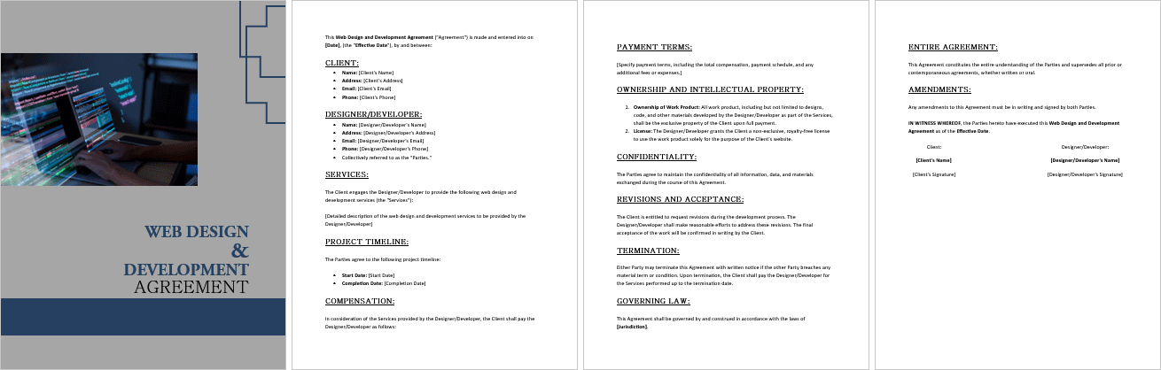 Web-Design-and-Development-Agreement