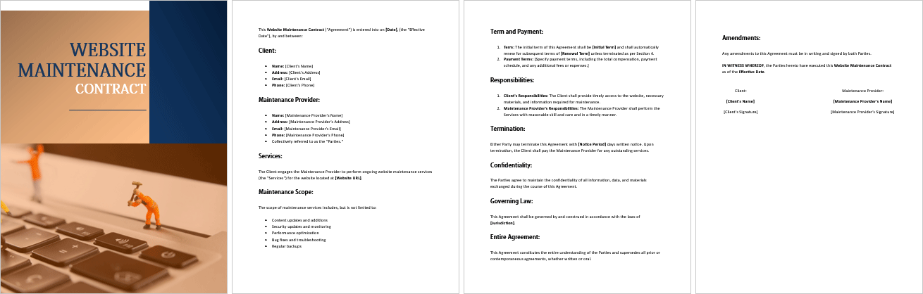 Website-Maintenance-Contract