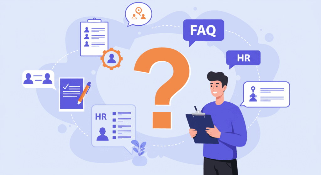 An HR professional answering common questions about employment agency agreements.