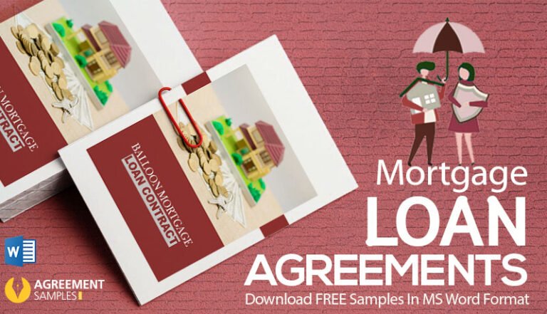 14+ Free Mortgage Loan Agreement Templates for MS Word
