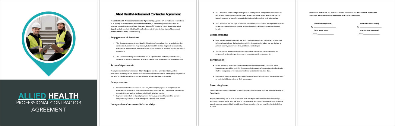 Allied-Health-Professional-Contractor-Agreement