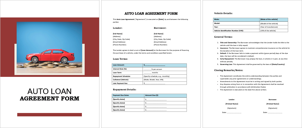 Auto-Loan-Agreement-Form-Image