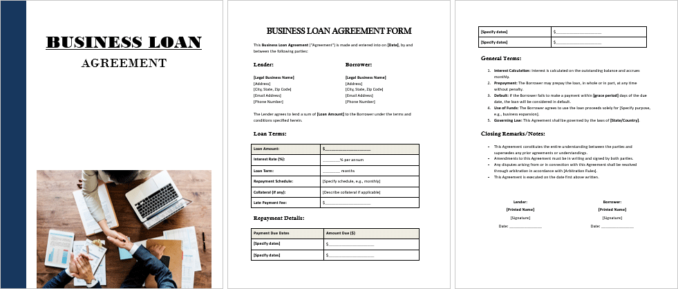 Business-Loan-Agreement-Image
