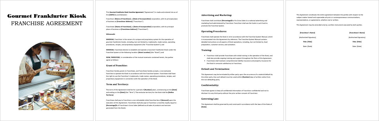 Gourmet-Frankfurter-Kiosk-Franchise-Agreement-1
