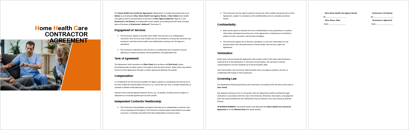 Home-Health-Care-Contractor-Agreement