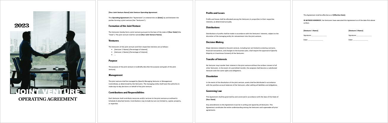 Joint-Venture-Operating-Agreement-Image