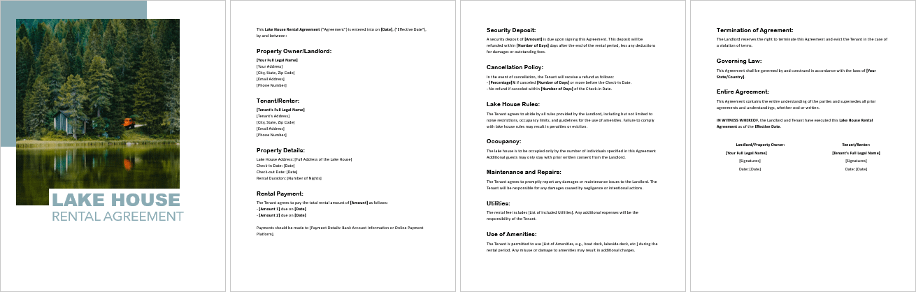 Lake-House-Rental-Agreement